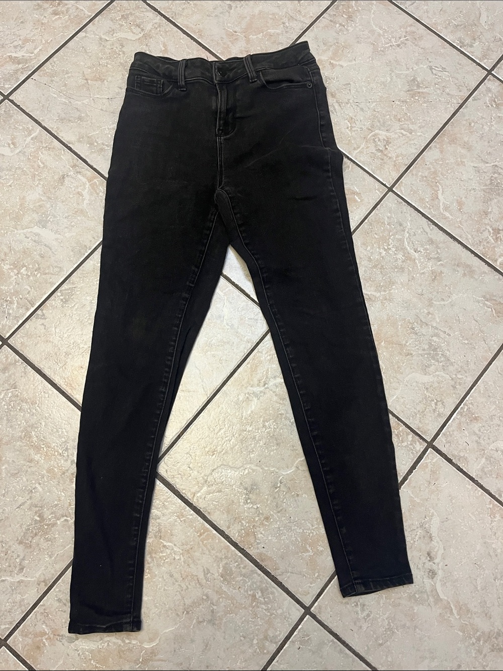 No Boundaries Black super Skinny Jeans sz 1